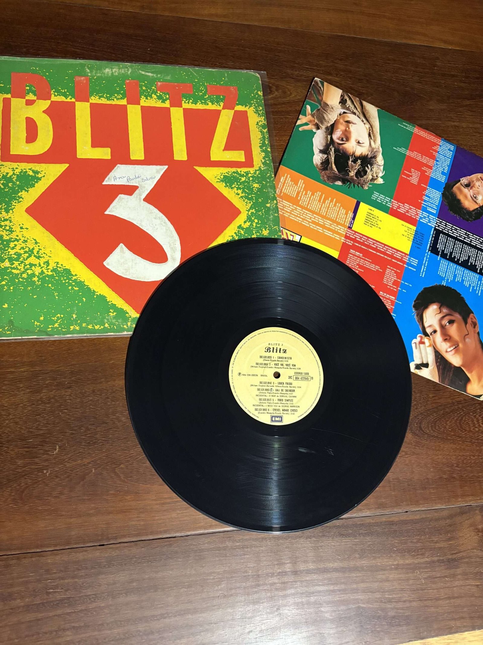 Lp Blitz - Blitz 3 (1984) - Imagem 3