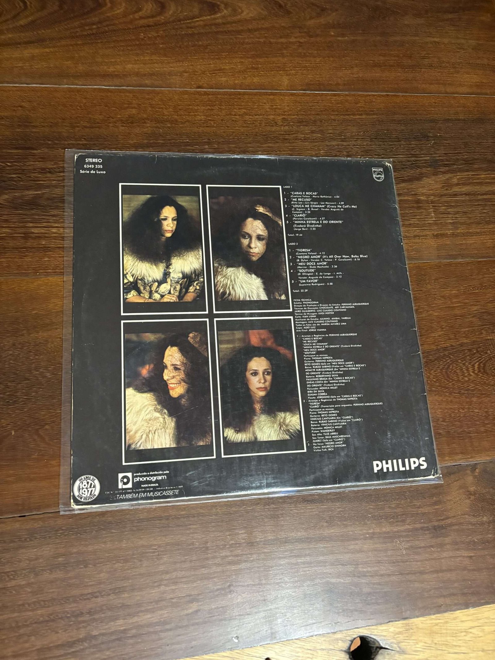 Lp Gal Costa - Caras e Bocas (1977) - Imagem 2