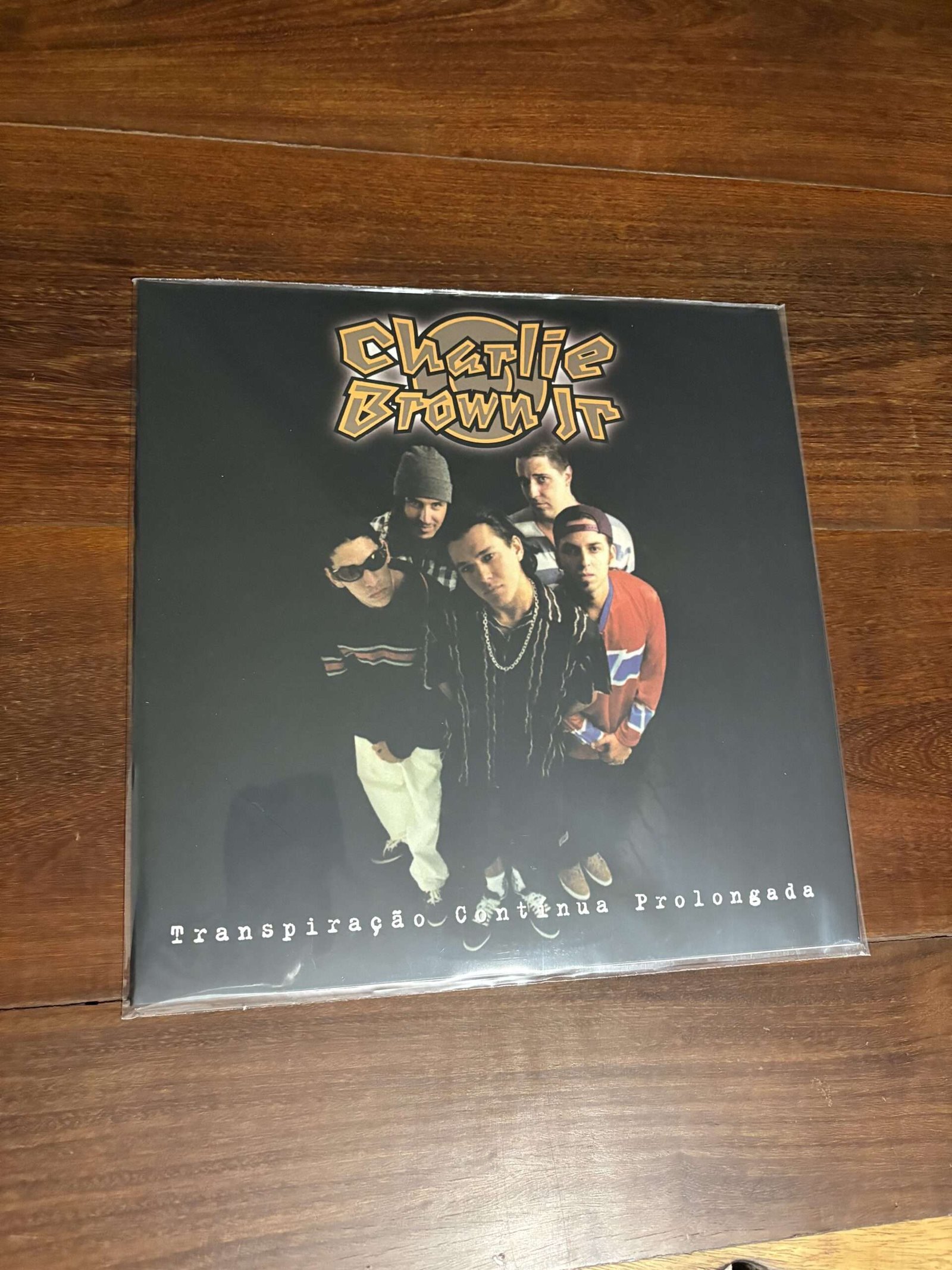 Lp Charlie Brown Jr. - Transpiração Contínua Prolongada (1997) Lacrado Vinil Fumê Translúcido