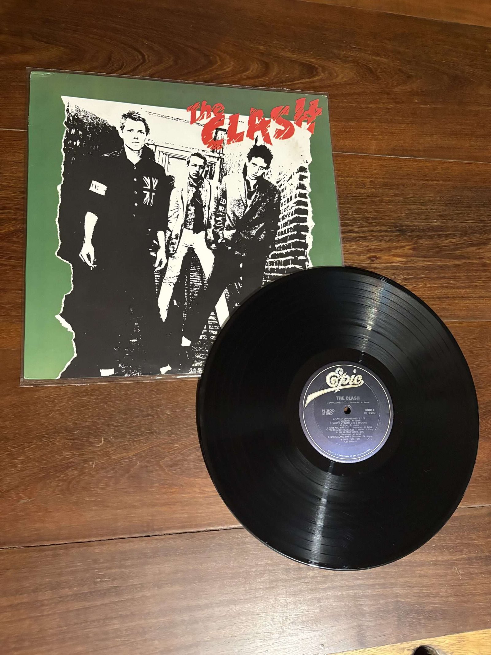 Lp The Clash - The Clash (1977) - Imagem 3