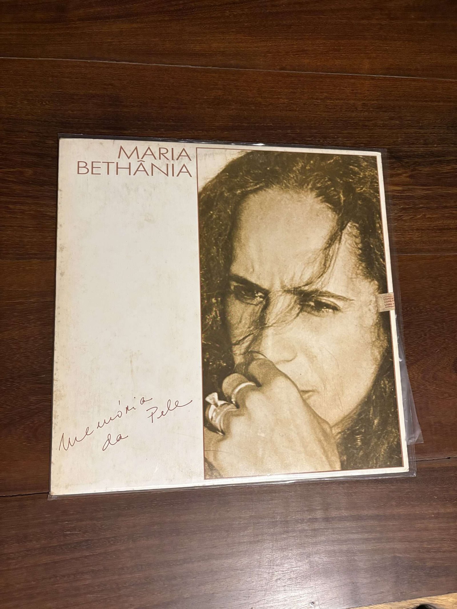 Lp Maria Bethânia - Memória da Pele (1989)