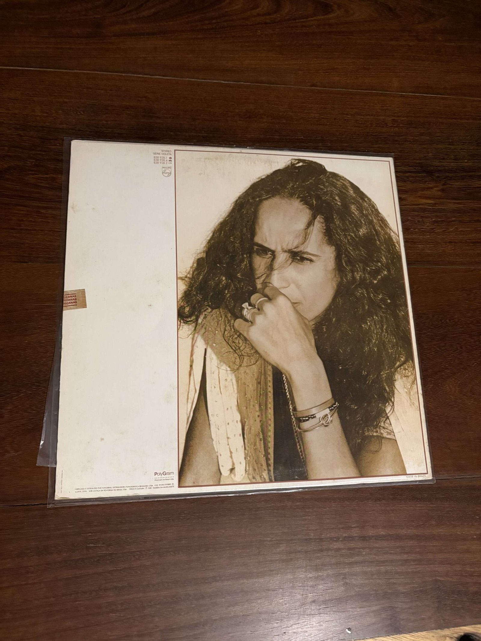 Lp Maria Bethânia - Memória da Pele (1989) - Imagem 2