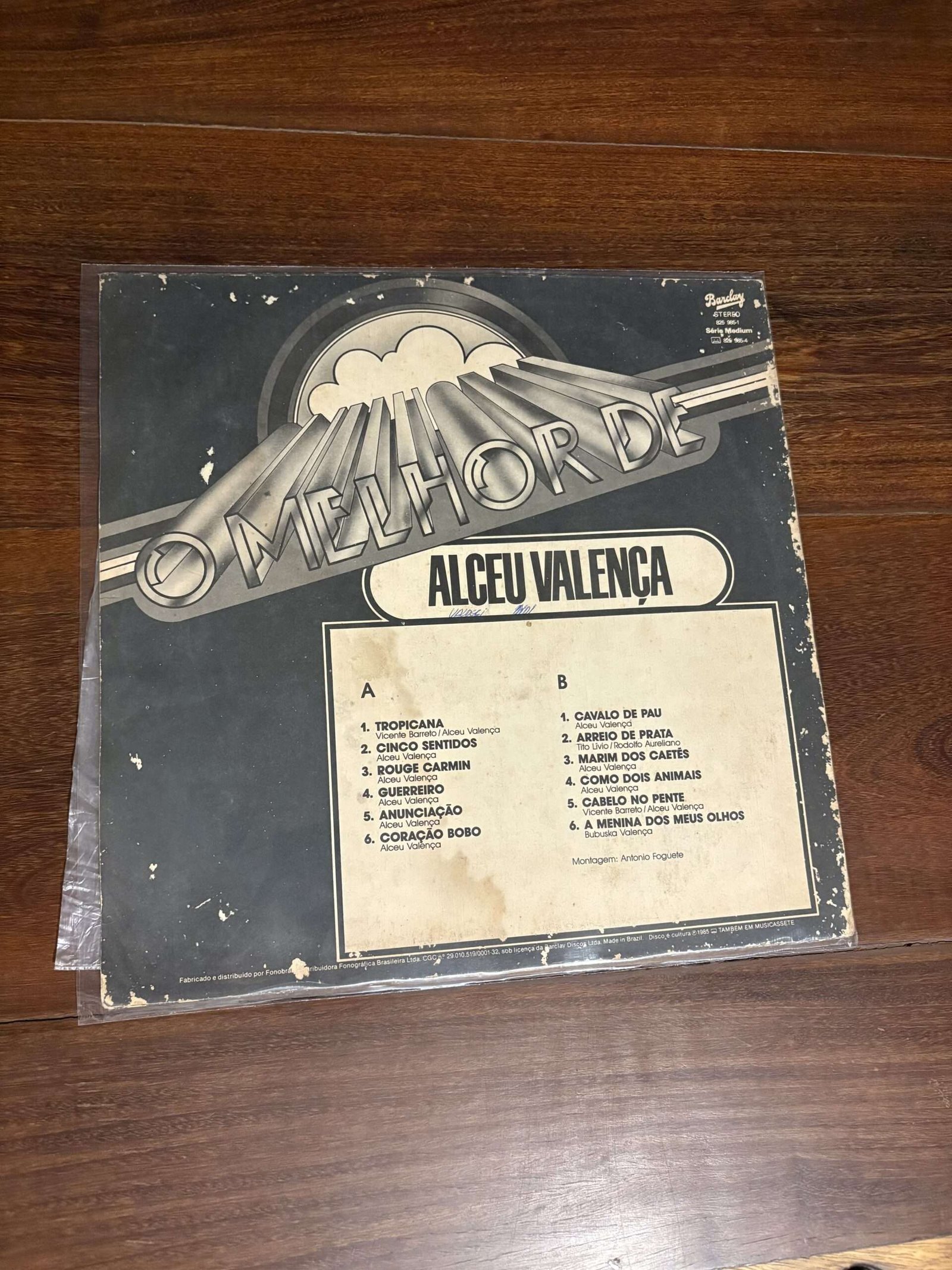 Lp Alceu Valença - O Melhor de Alceu Valença (1985) - Imagem 2