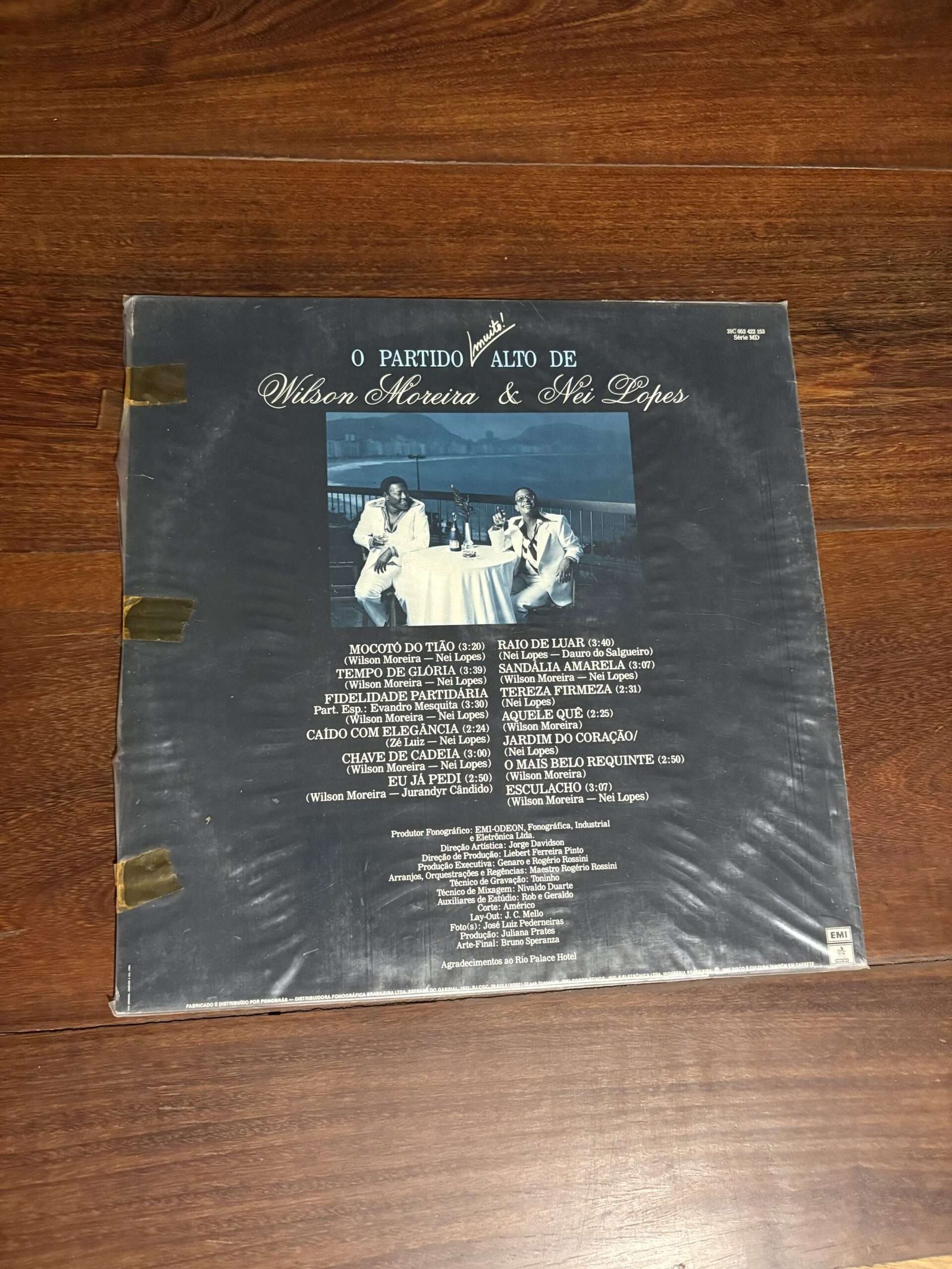 Lp Wilson Moreira e Nei Lopes - O Partido Muito! Alto De Wilson Moreira & Nei Lopes (1985) - Imagem 2
