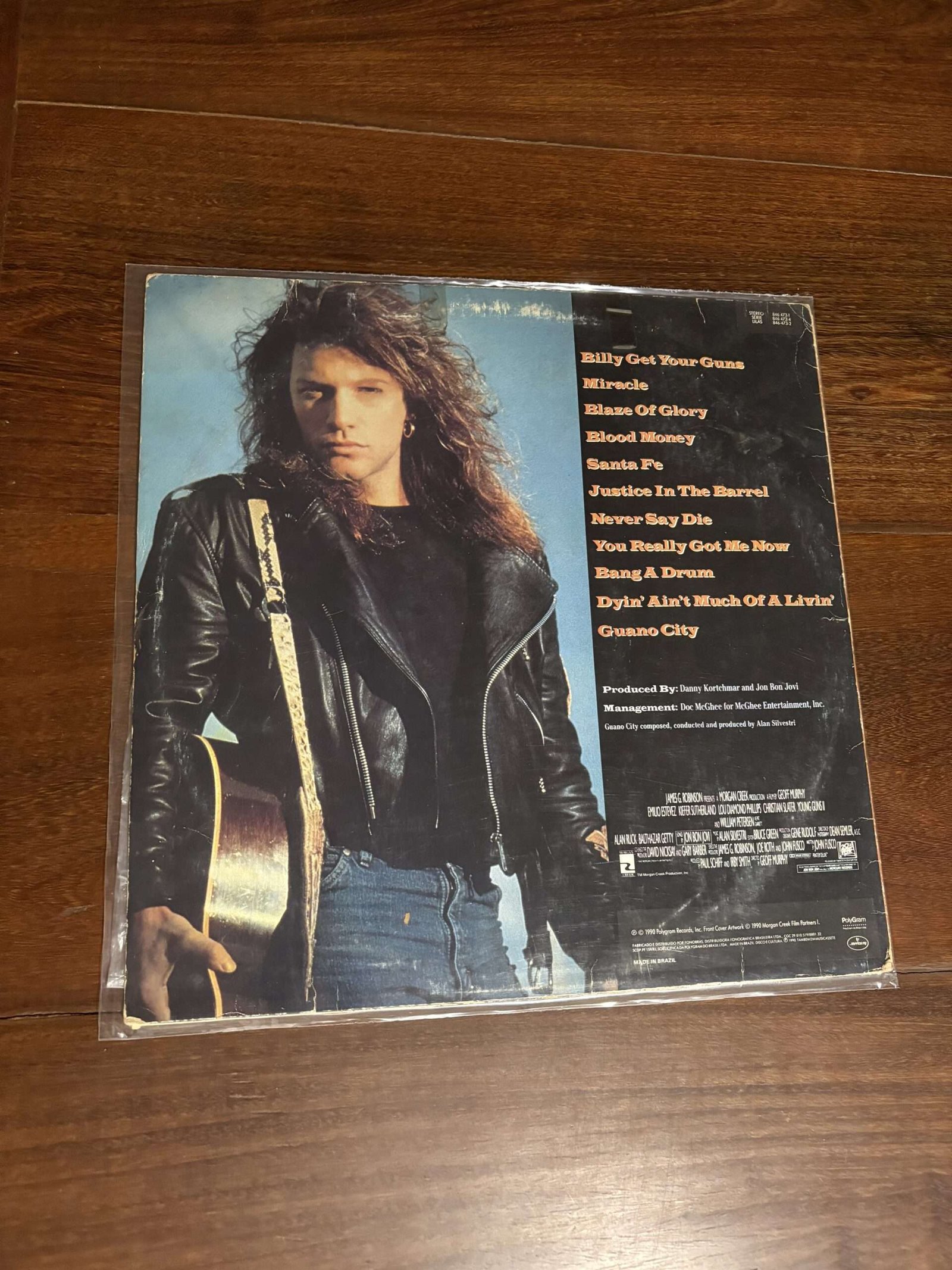 Lp Jon Bon Jovi - Young Guns II (1990) - Imagem 2