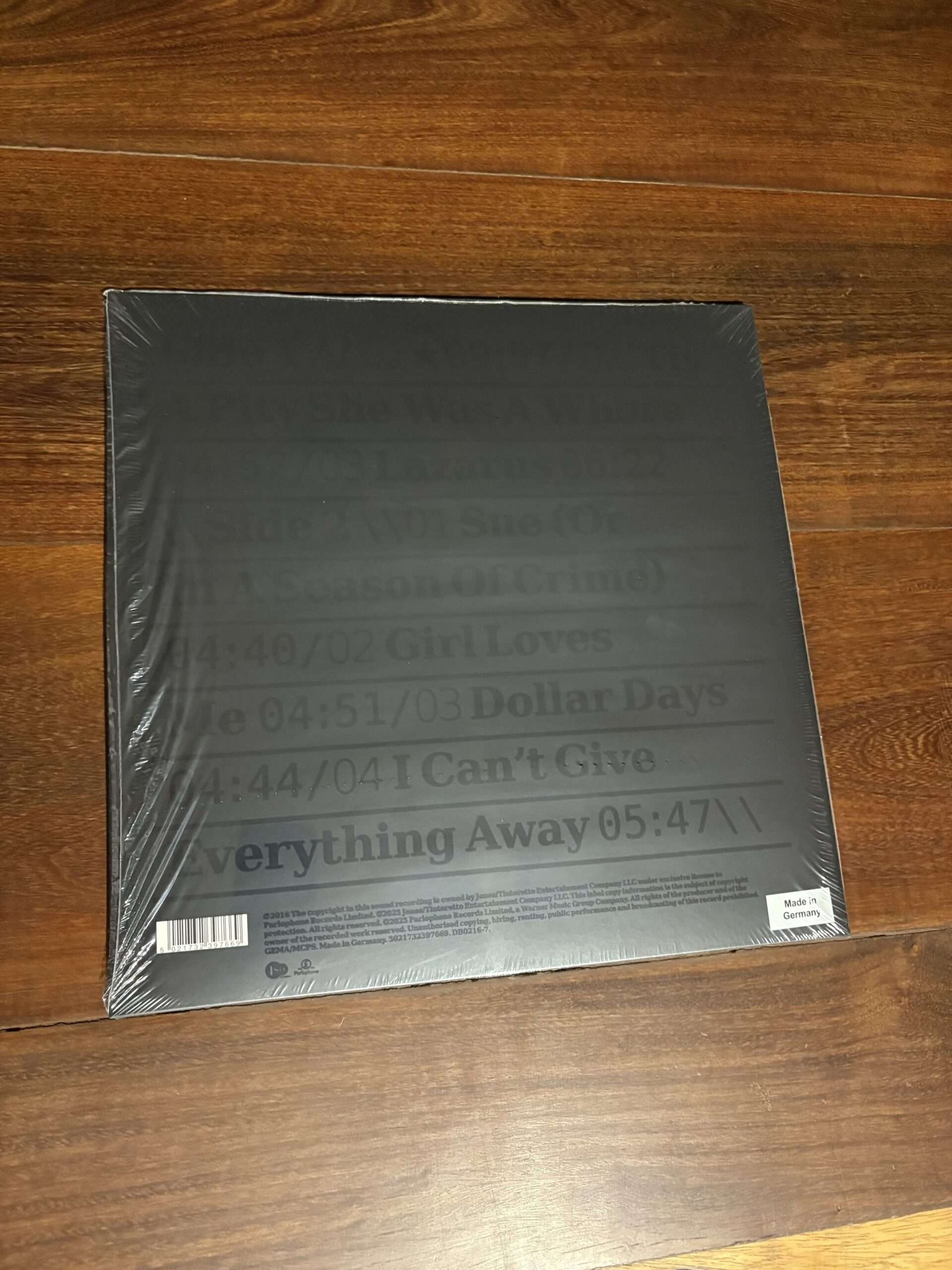 Lp David Bowie - Blackstar (2016) Lacrado Edição Importada - Imagem 2
