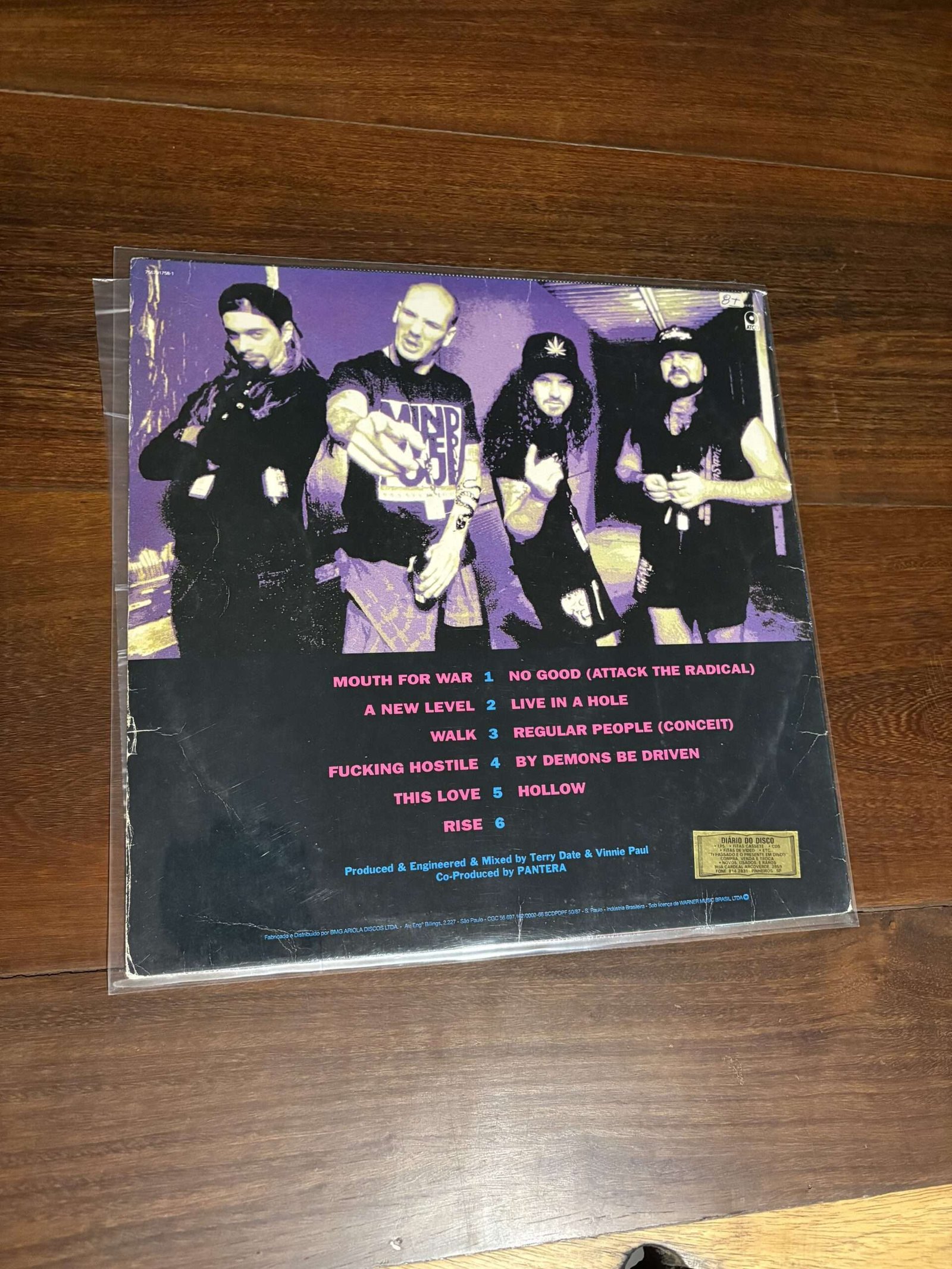 Lp Pantera - Vulgar Display Of Power (1992) - Imagem 2