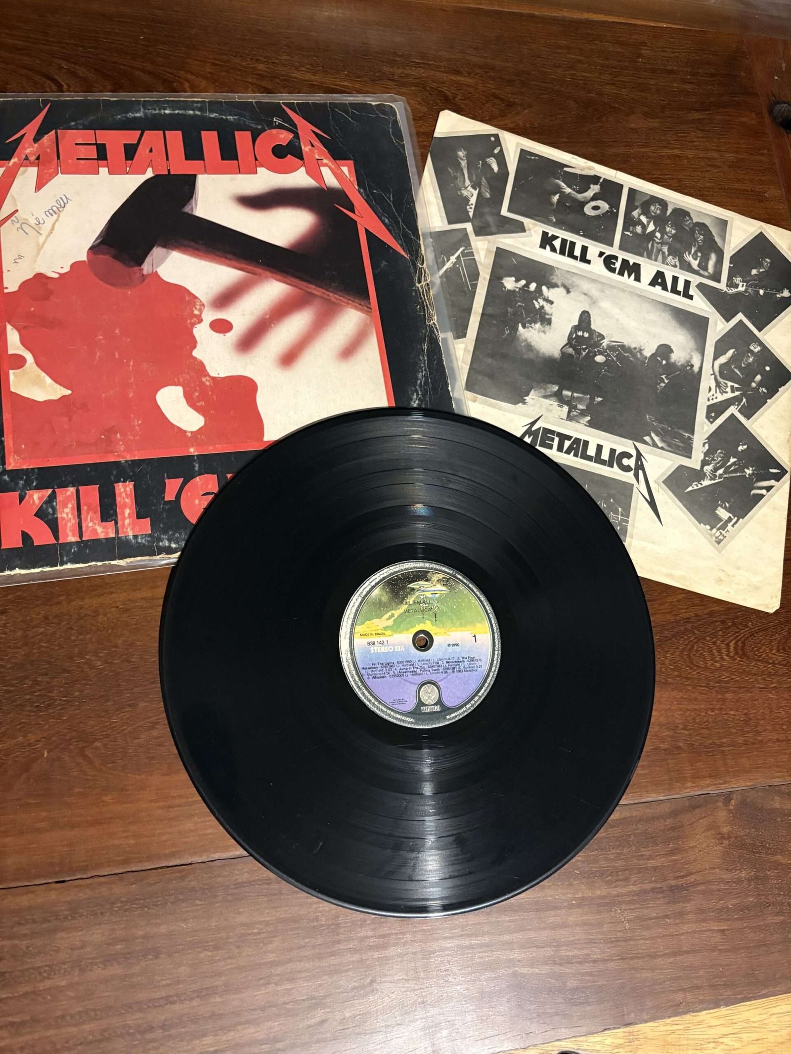 Lp Metallica - Kill 'Em All (1983) - Imagem 3