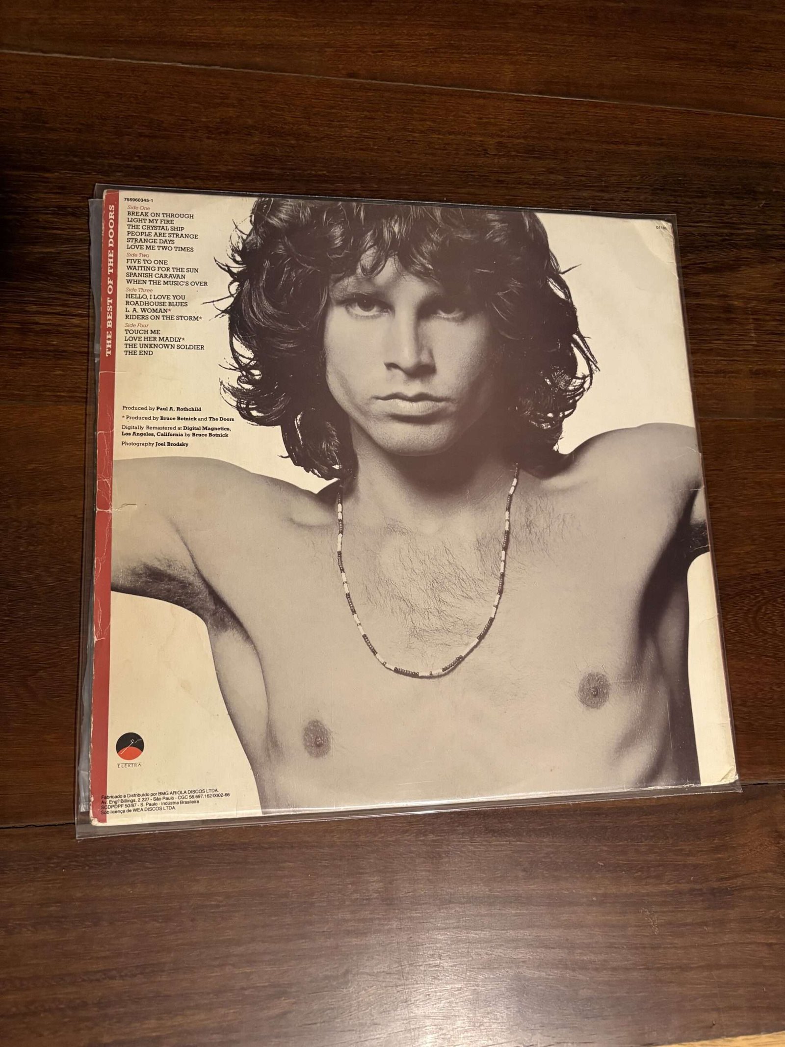 Lp The Doors - The Best Of The Doors (1985) Duplo - Imagem 2