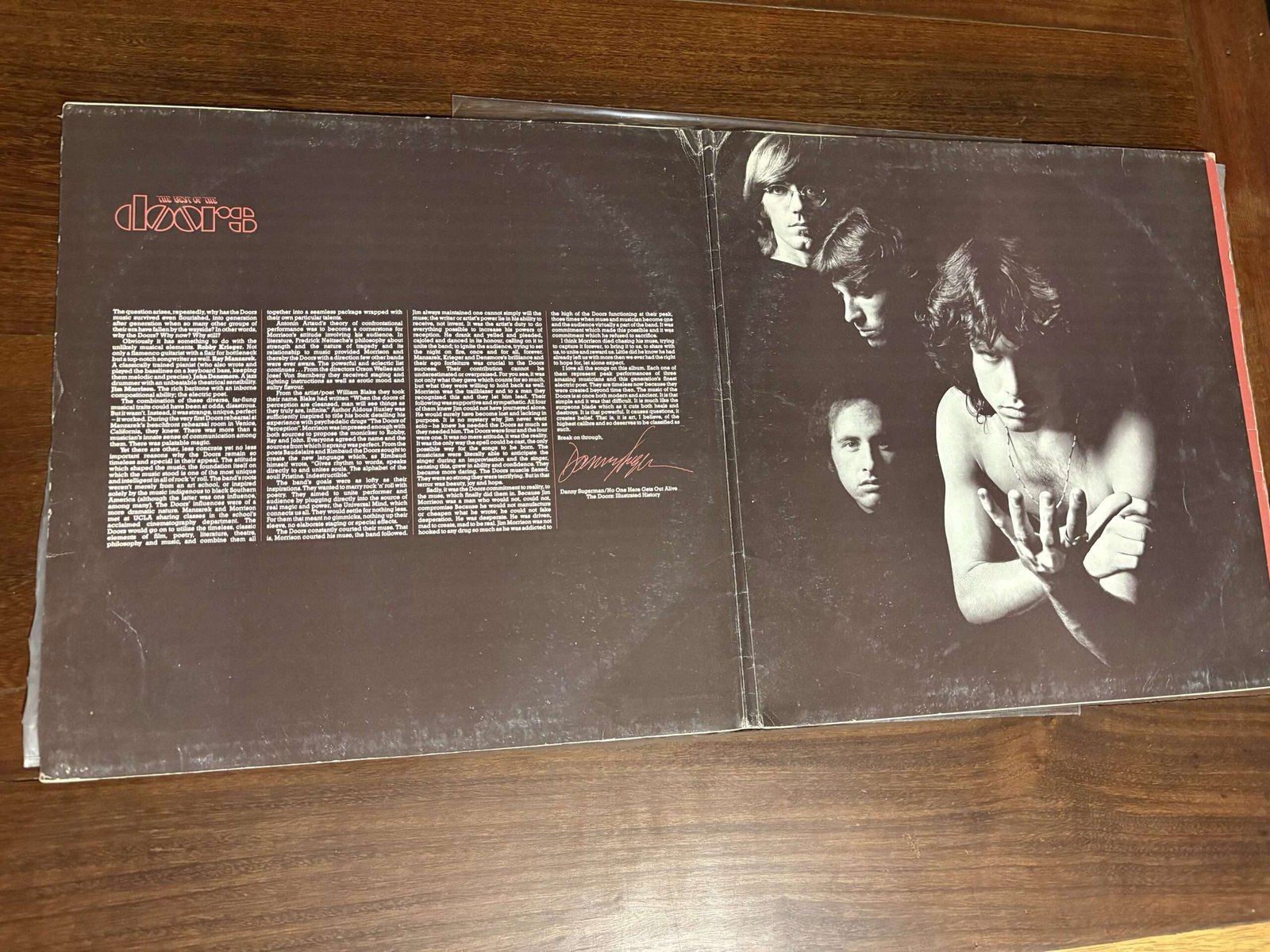 Lp The Doors - The Best Of The Doors (1985) Duplo - Imagem 3