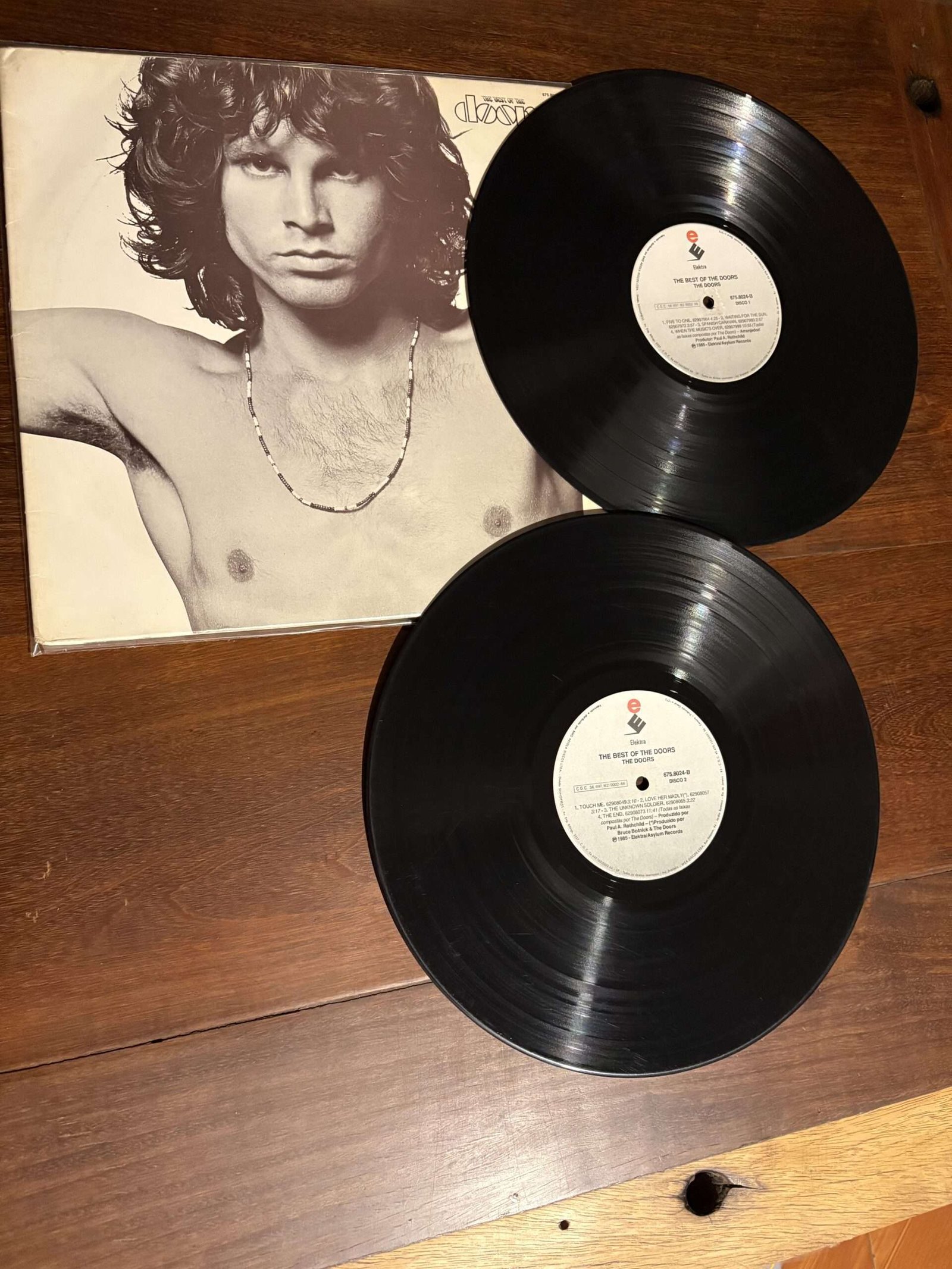 Lp The Doors - The Best Of The Doors (1985) Duplo - Imagem 4