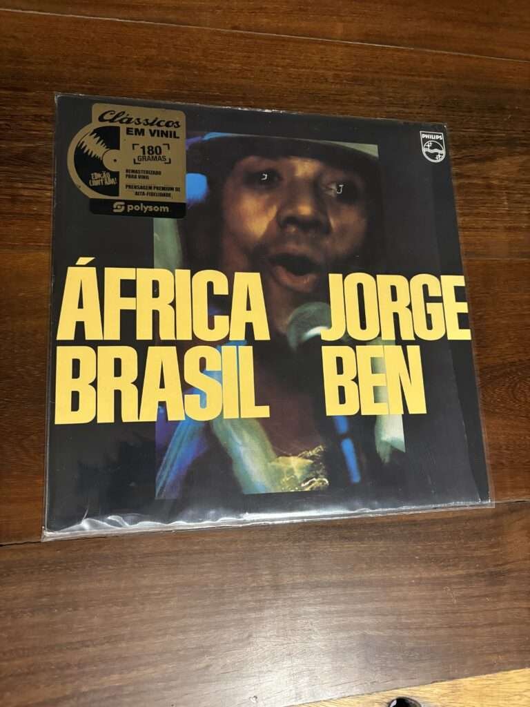 Lp Jorge Ben Jor - África Brasil (1976) Reedição Polysom