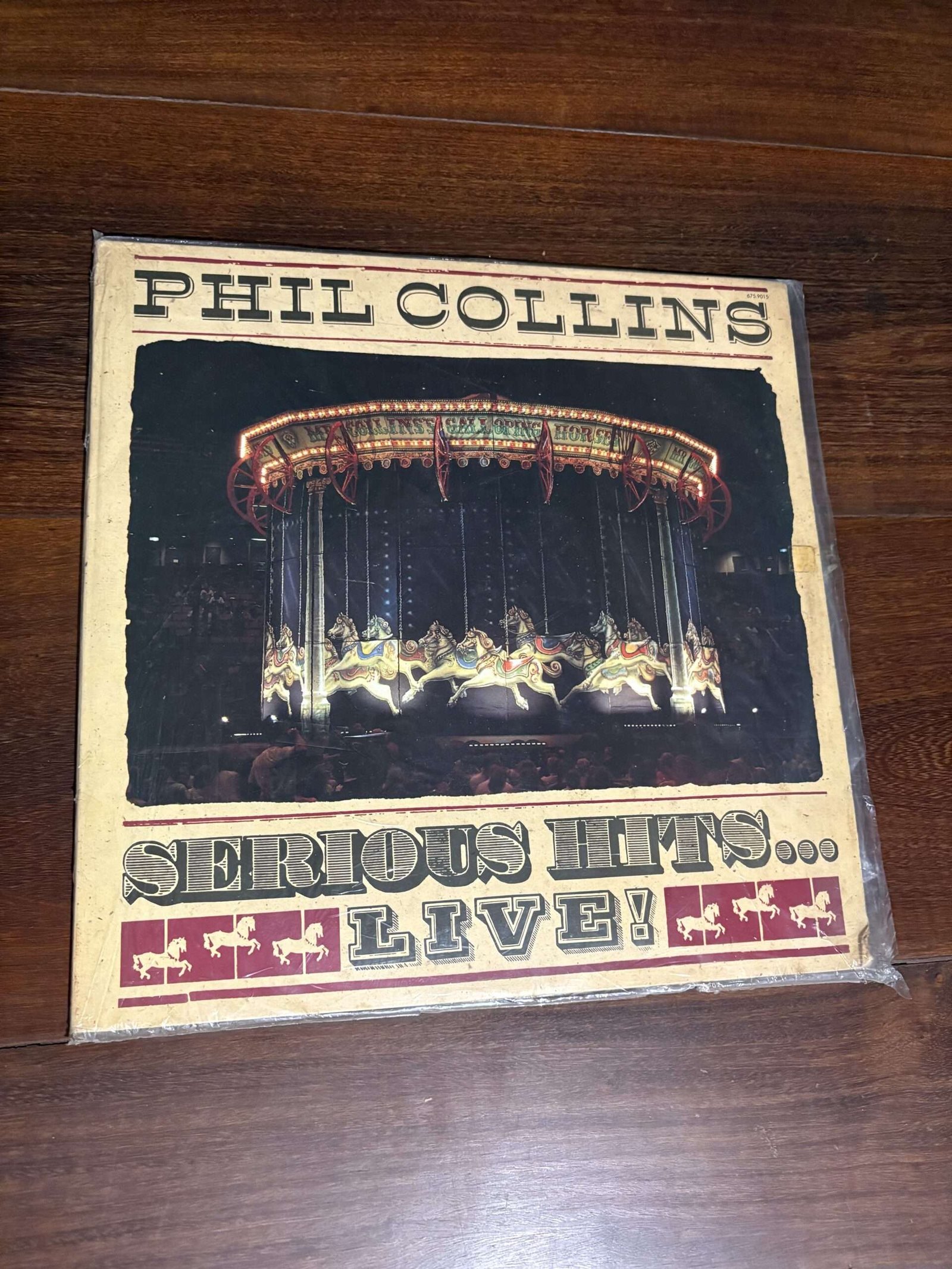 Lp Phil Collins - Serious Hits... Live! (1990) Duplo