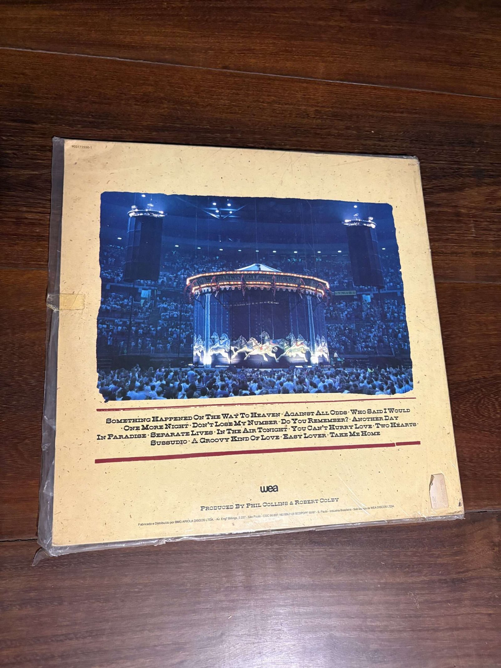 Lp Phil Collins - Serious Hits... Live! (1990) Duplo - Imagem 2