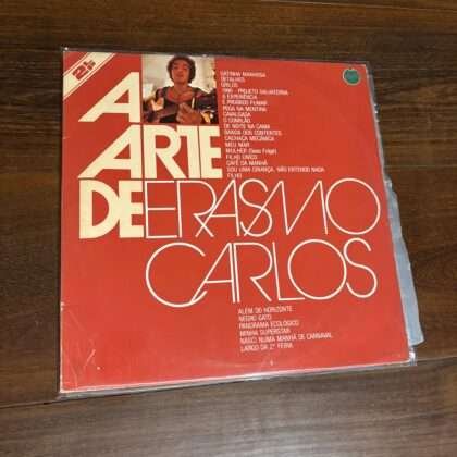 Lp Erasmo Carlos - A Arte de Erasmo Carlos (1982) Duplo