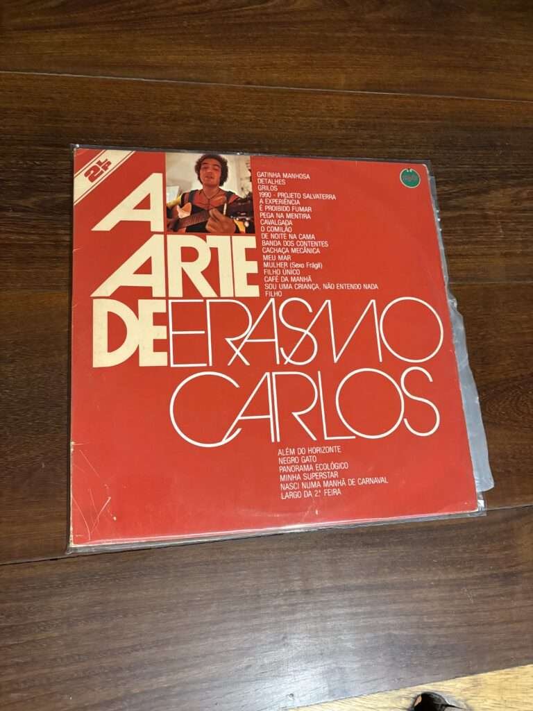 Lp Erasmo Carlos - A Arte de Erasmo Carlos (1982) Duplo