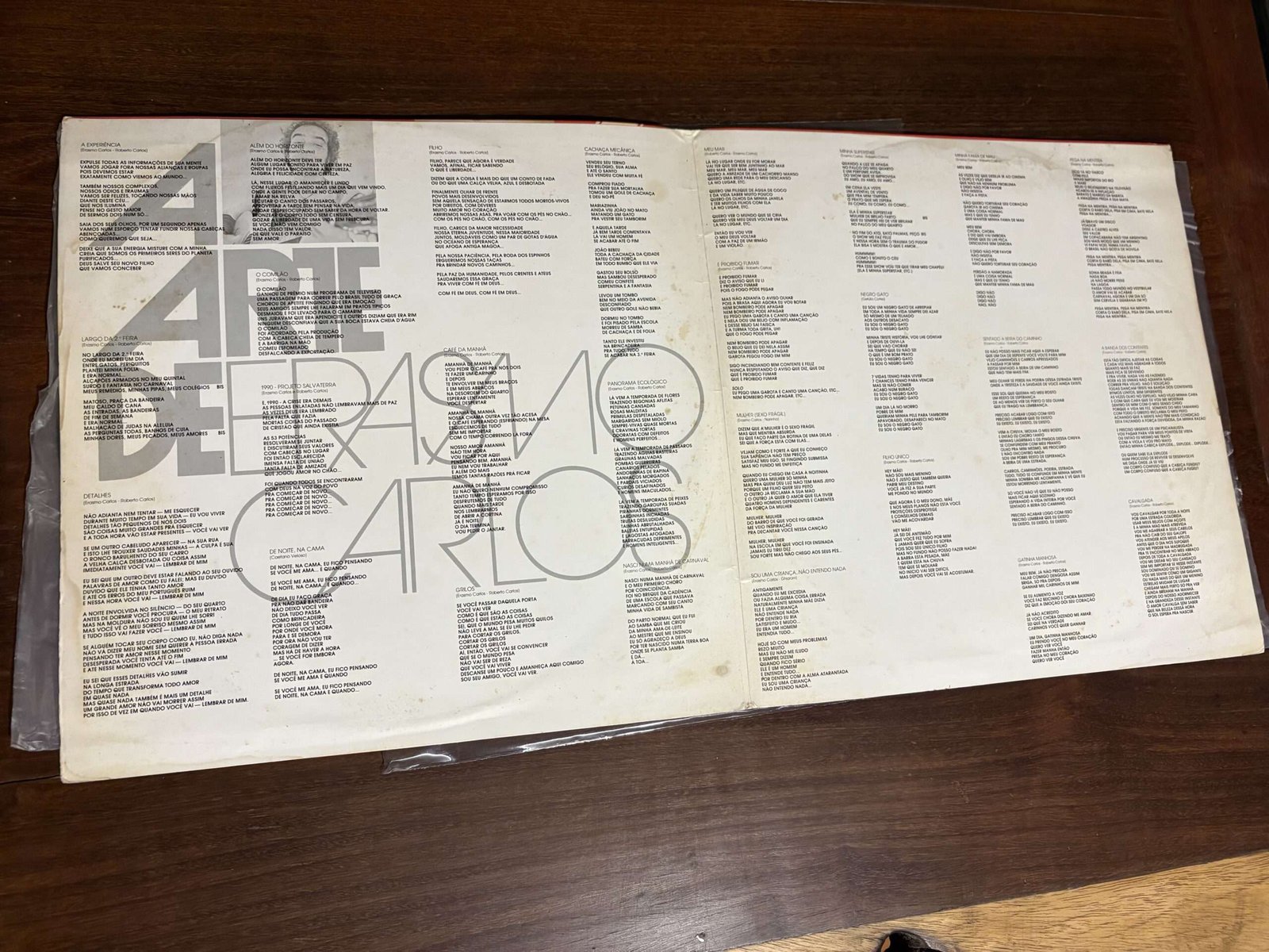 Lp Erasmo Carlos - A Arte de Erasmo Carlos (1982) Duplo - Imagem 3