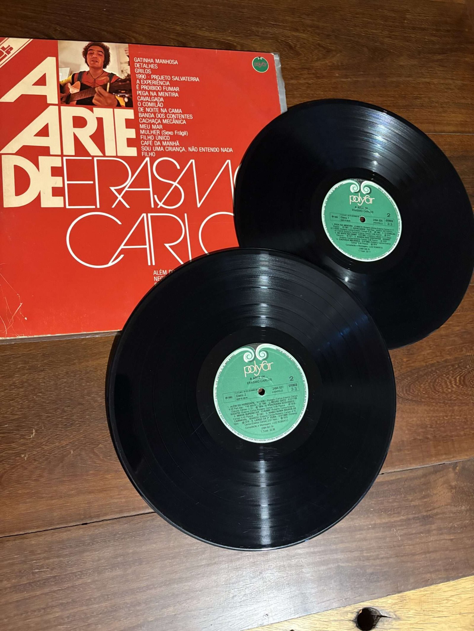 Lp Erasmo Carlos - A Arte de Erasmo Carlos (1982) Duplo - Imagem 4