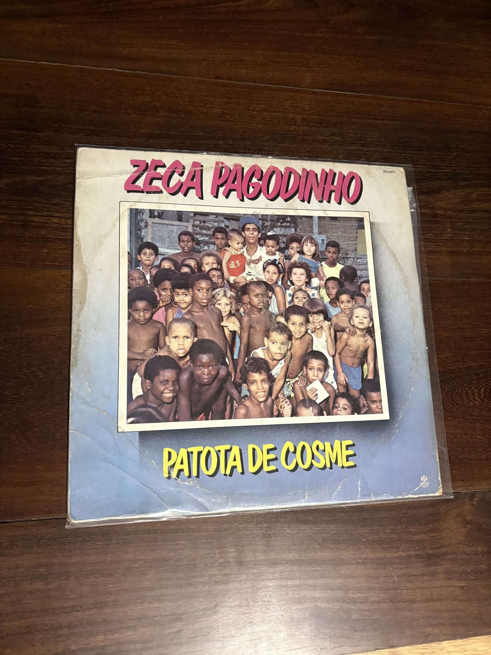 Lp Zeca Pagodinho - Patota de Cosme (1987)
