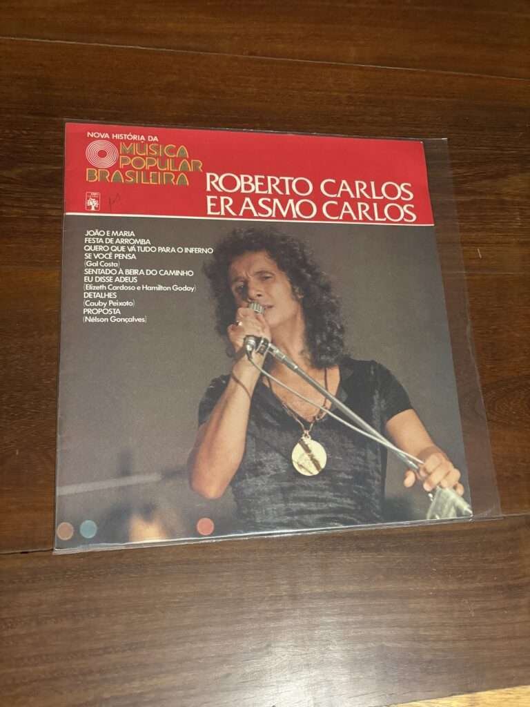Lp Roberto Carlos e Erasmo Carlos - Nova História da Música Popular Brasileira (1978) 10 polegadas