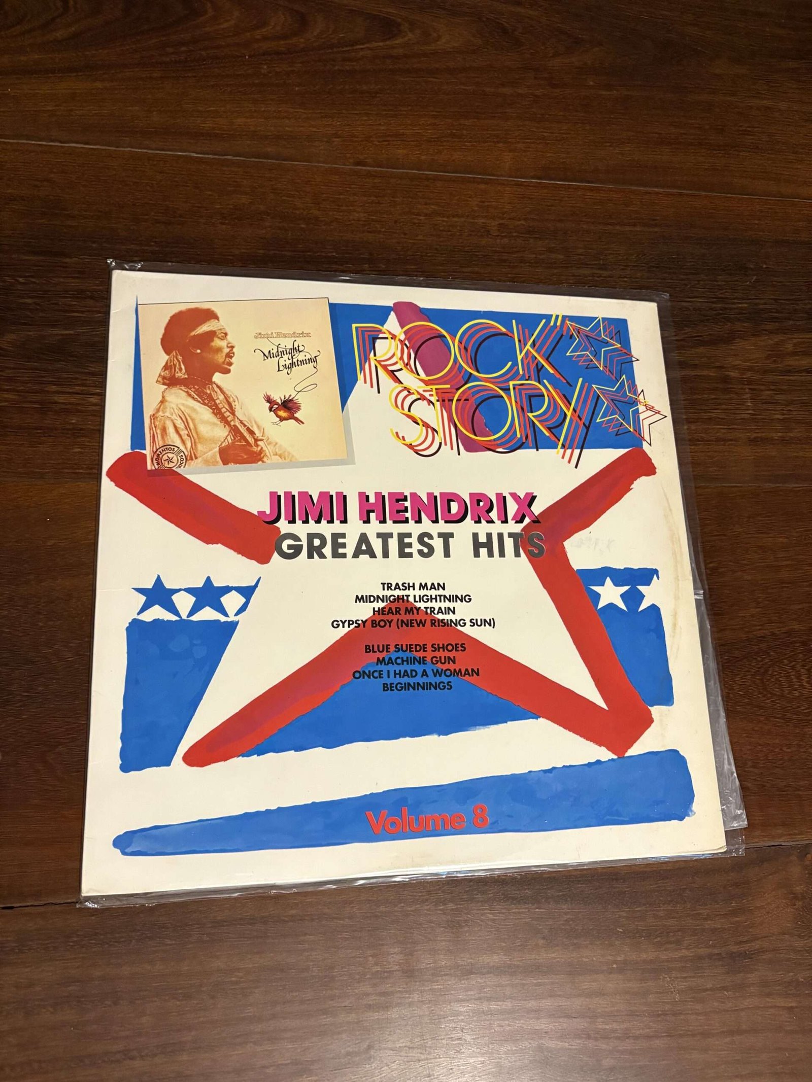 Lp Jimi Hendrix - Greatest Hits Rock Story (1983)