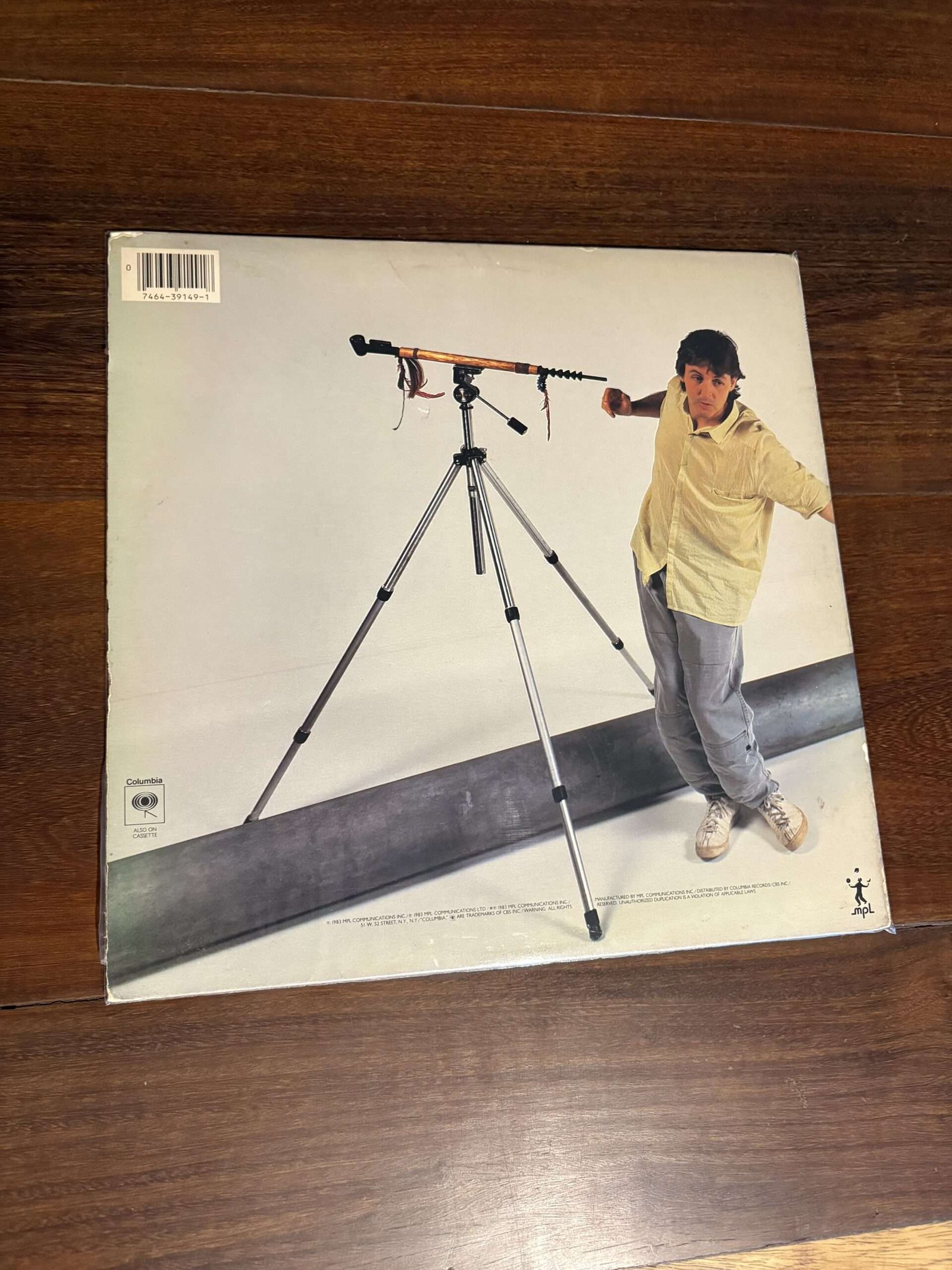 Lp Paul McCartney - Pipes Of Peace (1983) - Imagem 2