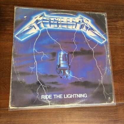 Lp Metallica - Ride The Lightning (1984) Original de Época