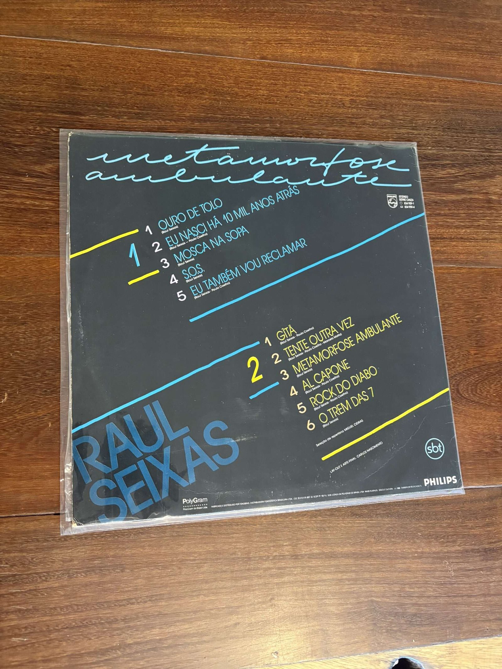 Lp Raul Seixas - Metamorfose Ambulante / O Som De Raul Seixas (1988) - Imagem 2