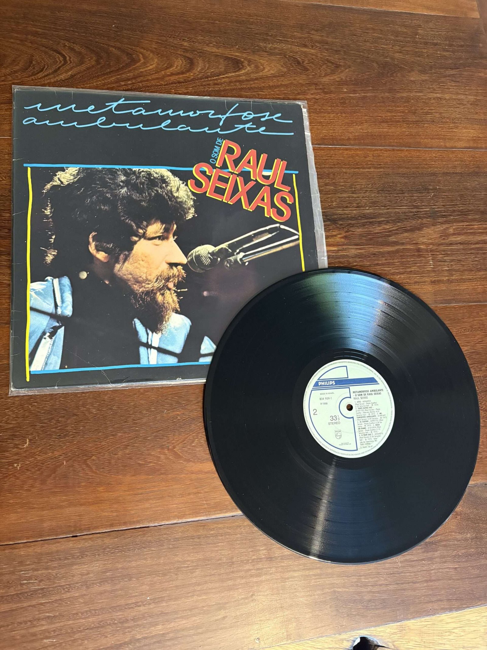 Lp Raul Seixas - Metamorfose Ambulante / O Som De Raul Seixas (1988) - Imagem 3