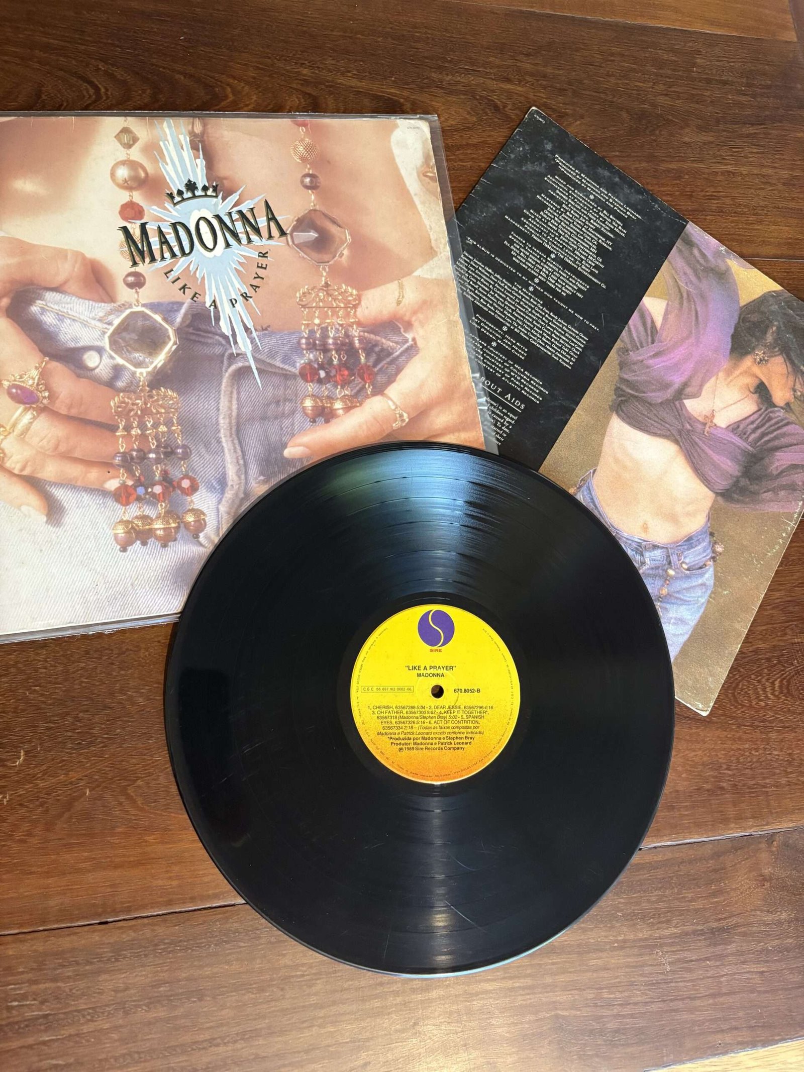 Lp Madonna - Like a Prayer (1989) - Imagem 3