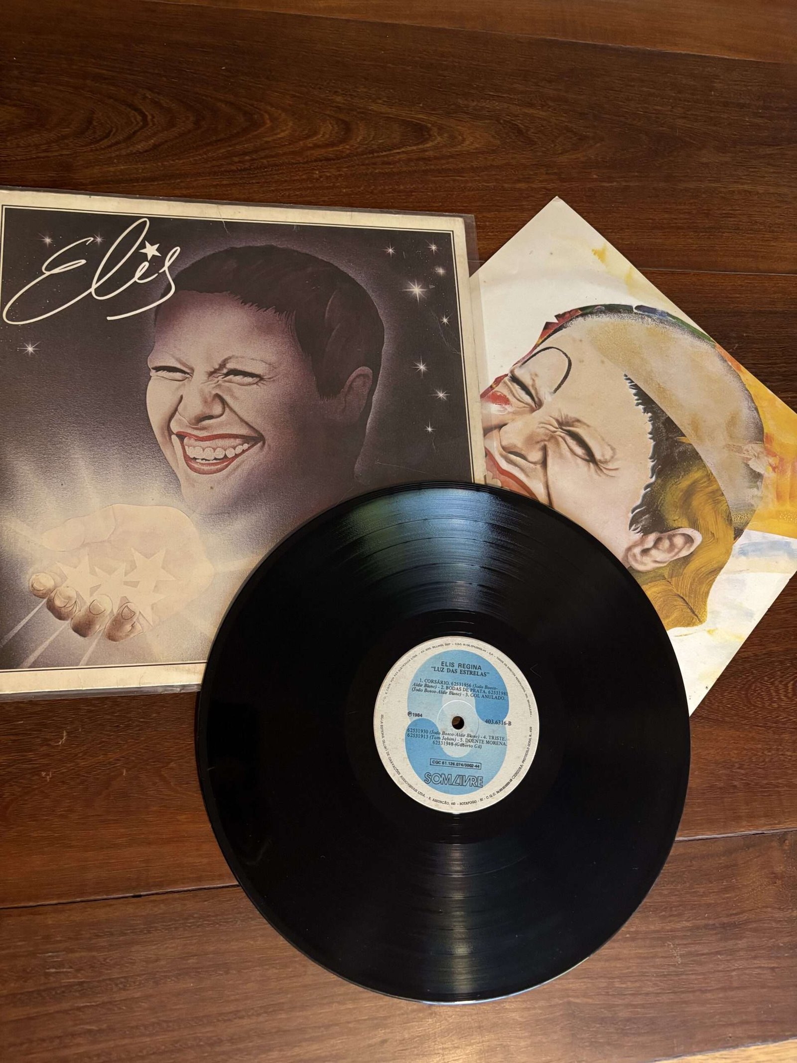 Lp Elis Regina - Luz das Estrelas (1984) - Imagem 3