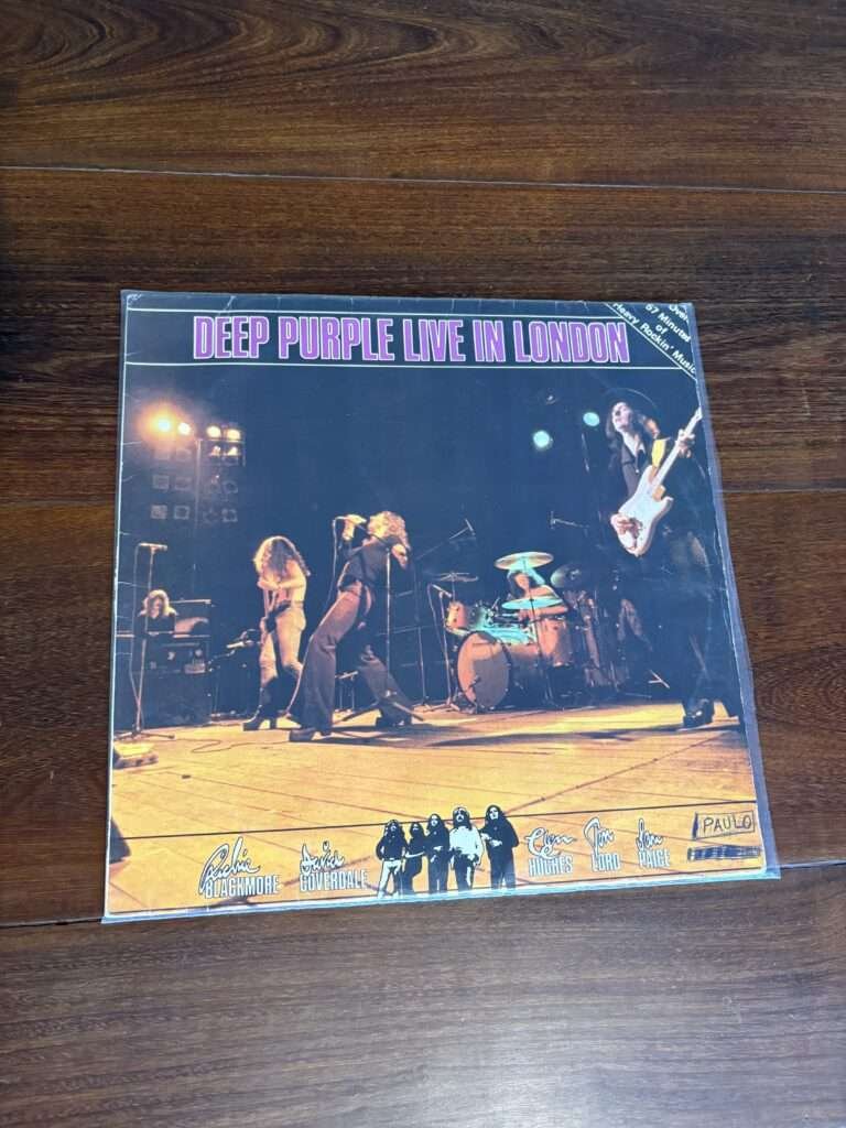 Lp Deep Purple - Deep Purple Live In London (1982)