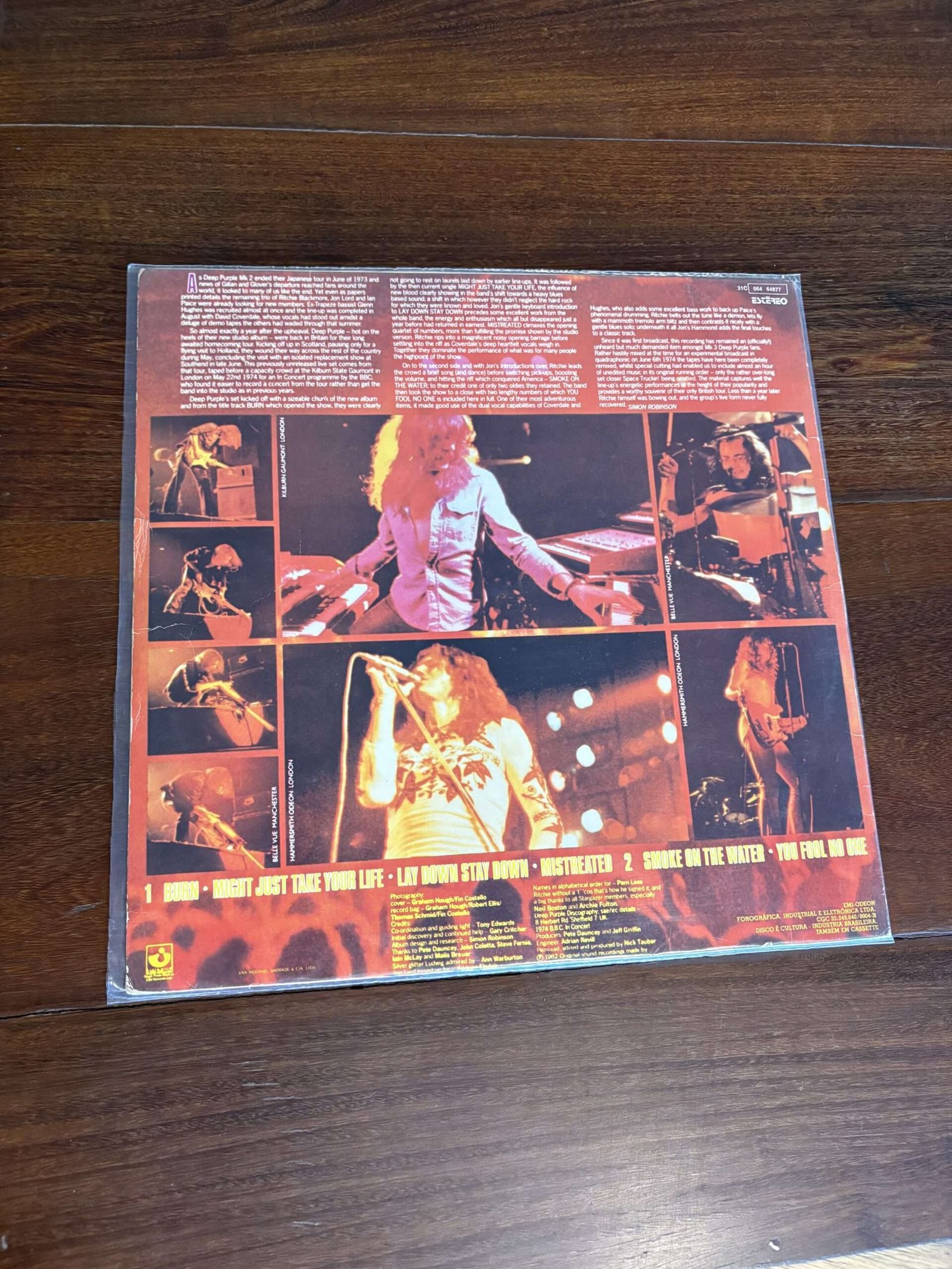 Lp Deep Purple - Deep Purple Live In London (1982) - Imagem 2