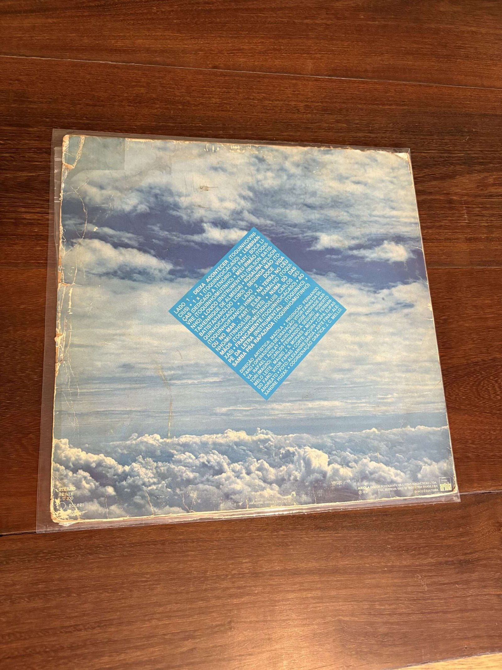 Lp Toquinho - Doce Vida (1981) - Imagem 2