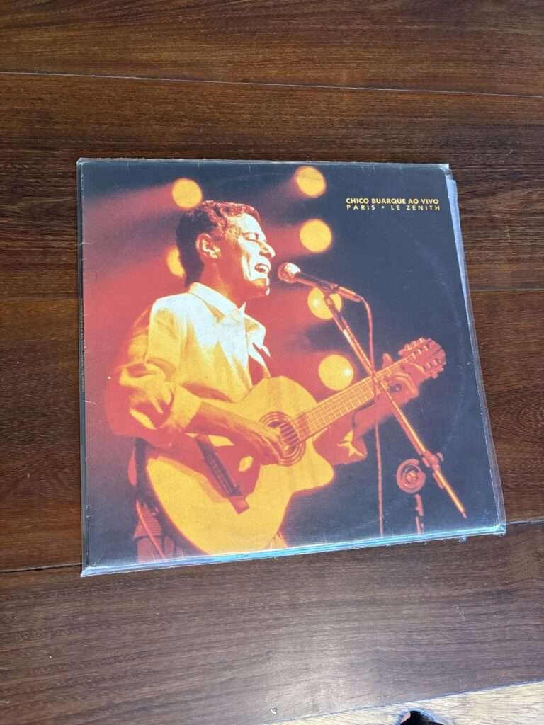 Lp Chico Buarque - Ao Vivo Paris - Le Zenith (1990) Duplo