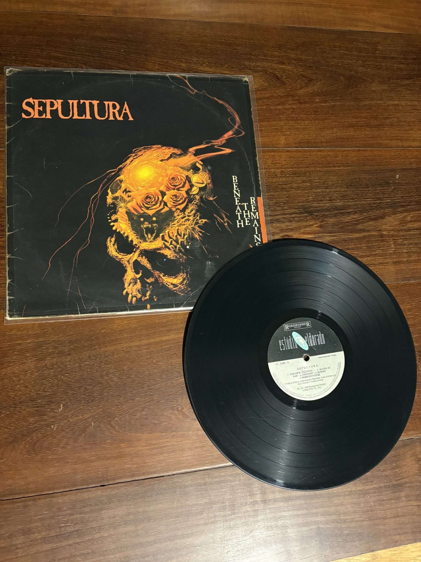 Lp Sepultura - Beneath the Remains (1989) - Imagem 3
