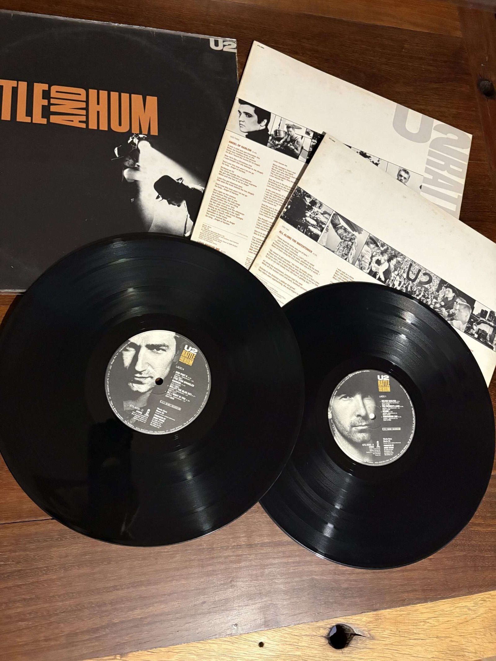Lp U2 - Rattle and Hum (1988) Duplo - Imagem 4