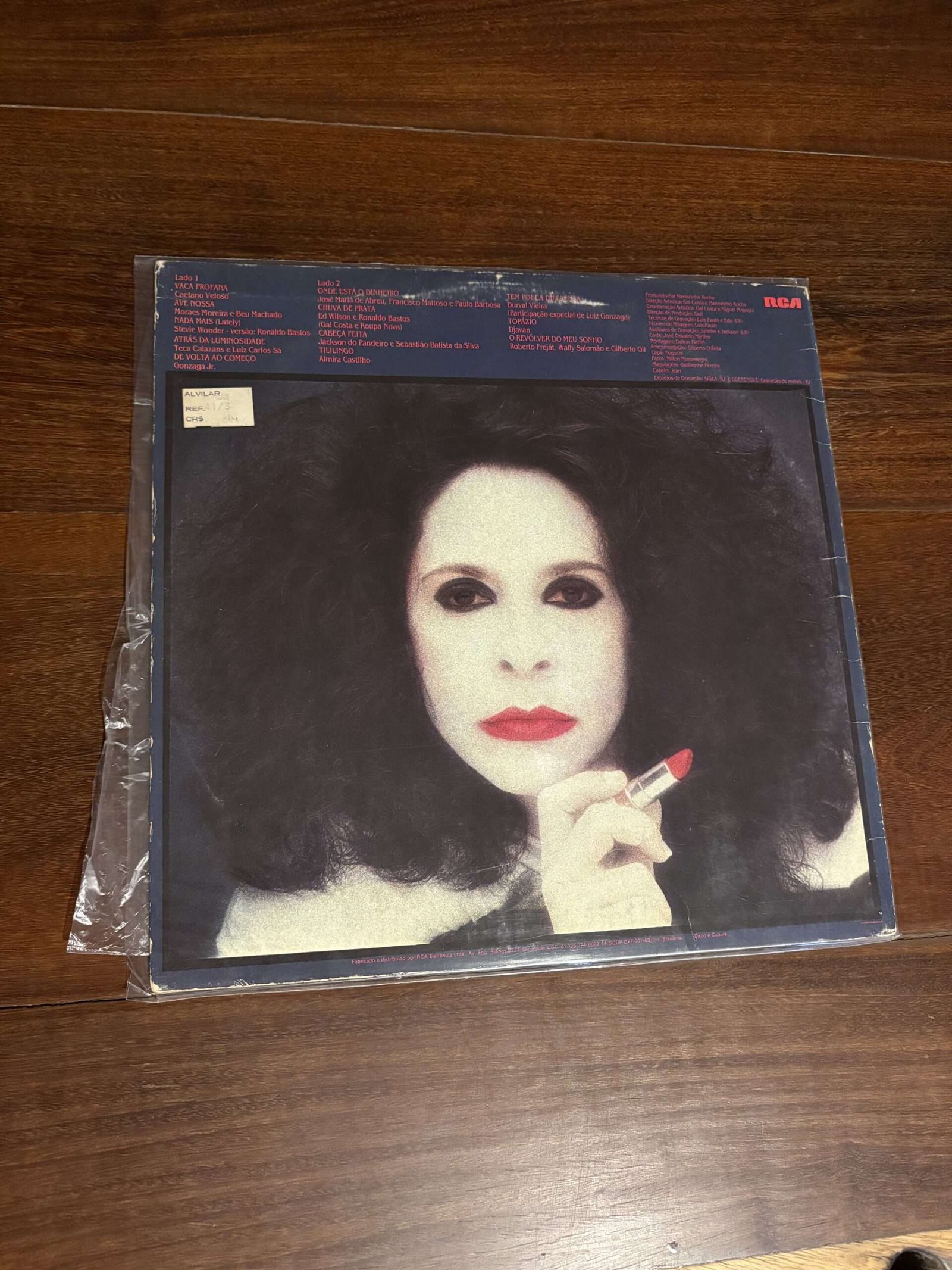 Lp Gal Costa - Profana (1984) - Imagem 2