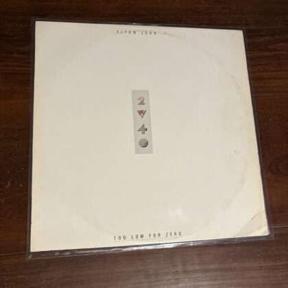Lp Elton John - Too Low For Zero (1983)