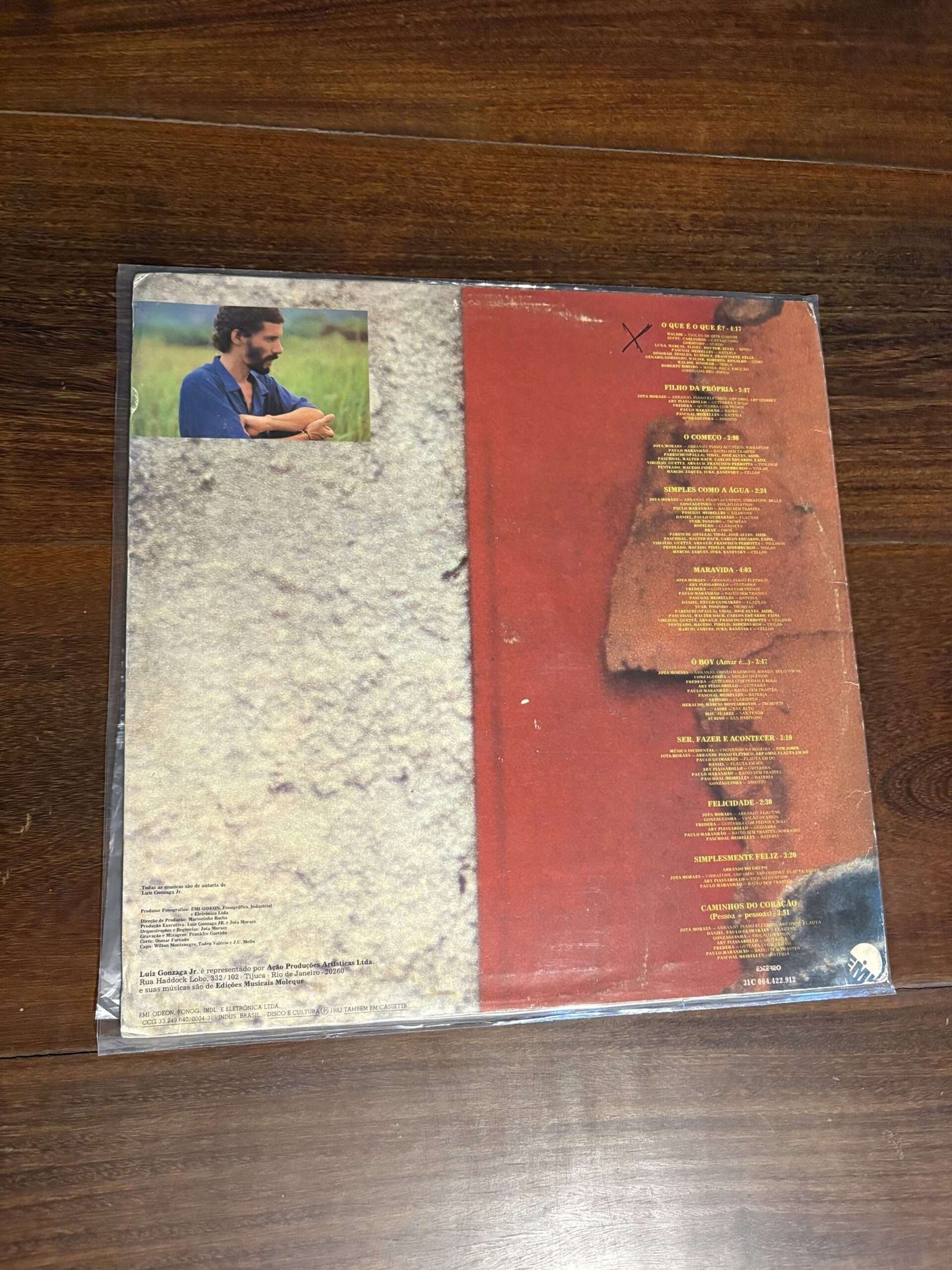 Lp Gonzaguinha - Caminhos do Coração (1982) - Imagem 2