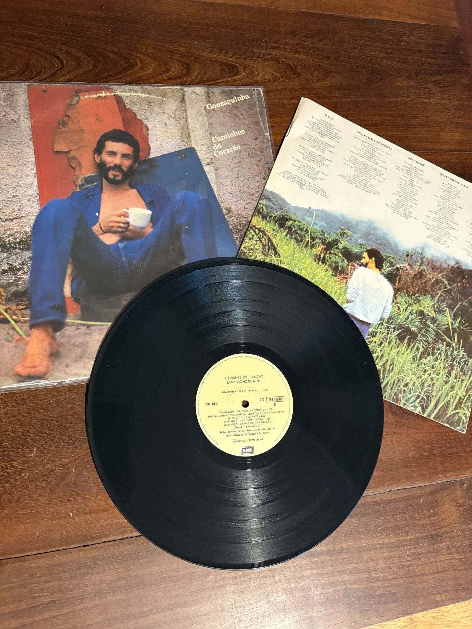 Lp Gonzaguinha - Caminhos do Coração (1982) - Imagem 3