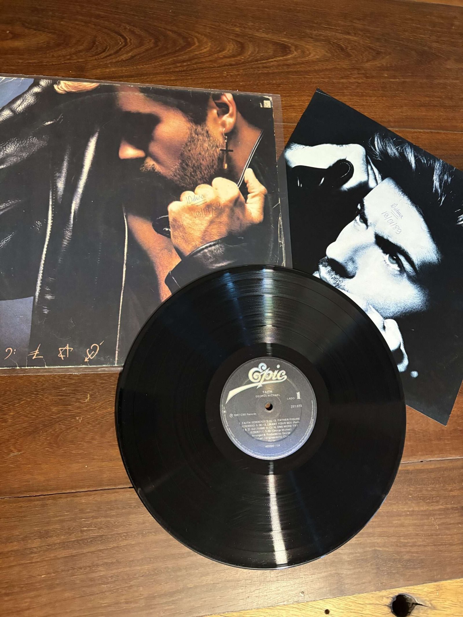 Lp George Michael - Faith (1987) - Imagem 3