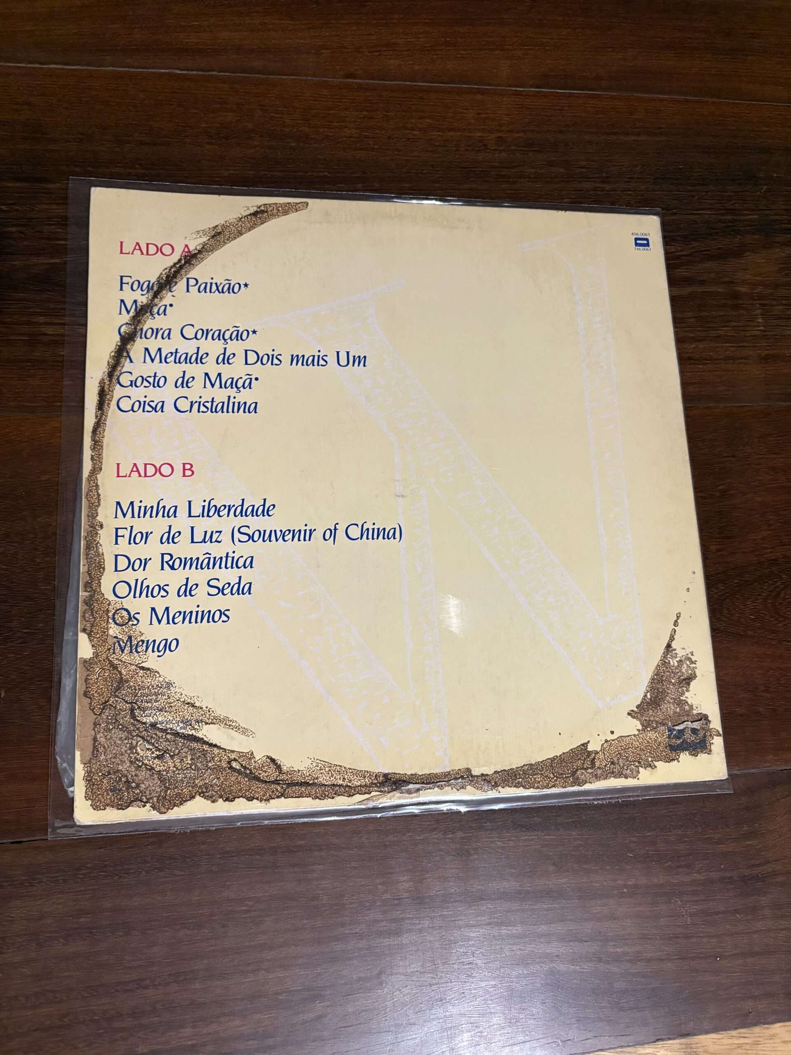 Lp Wando - Dor Romântica (1989) - Imagem 2