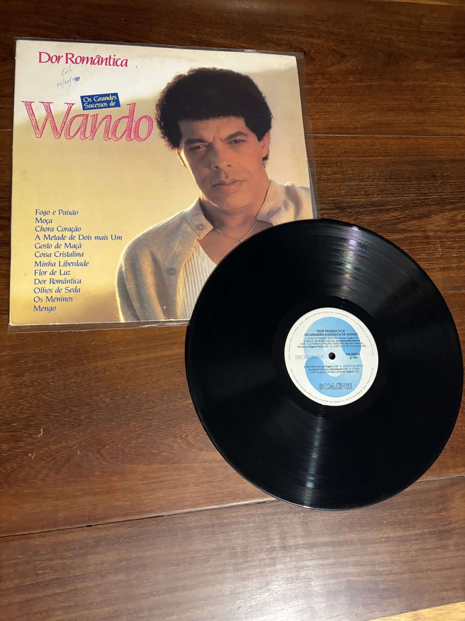 Lp Wando - Dor Romântica (1989) - Imagem 3