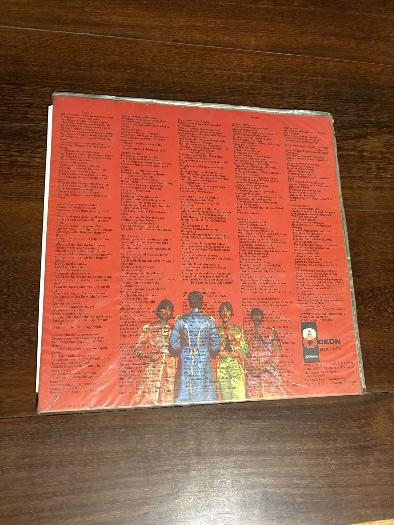 Lp The Beatles - Sgt. Pepper's Lonely Hearts Club Band (1967) Mono - Imagem 2