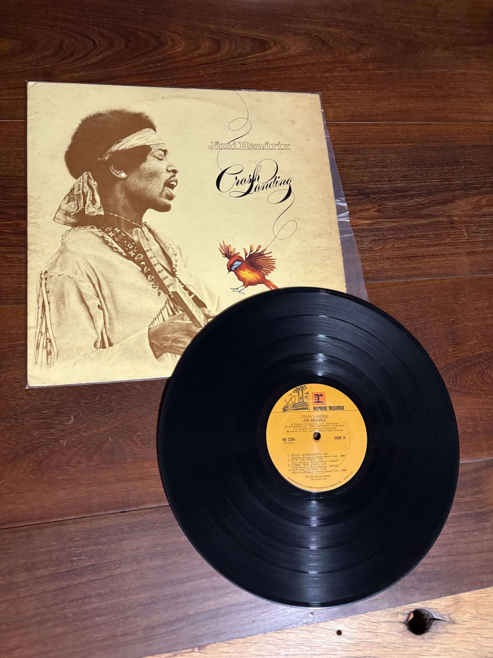 Lp Jimi Hendrix - Crash Landing (1975) - Imagem 3