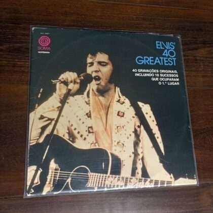 Lp Elvis Presley - Elvis' 40 Greatest (1974) Duplo