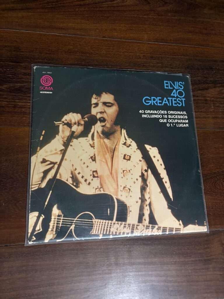 Lp Elvis Presley - Elvis' 40 Greatest (1974) Duplo