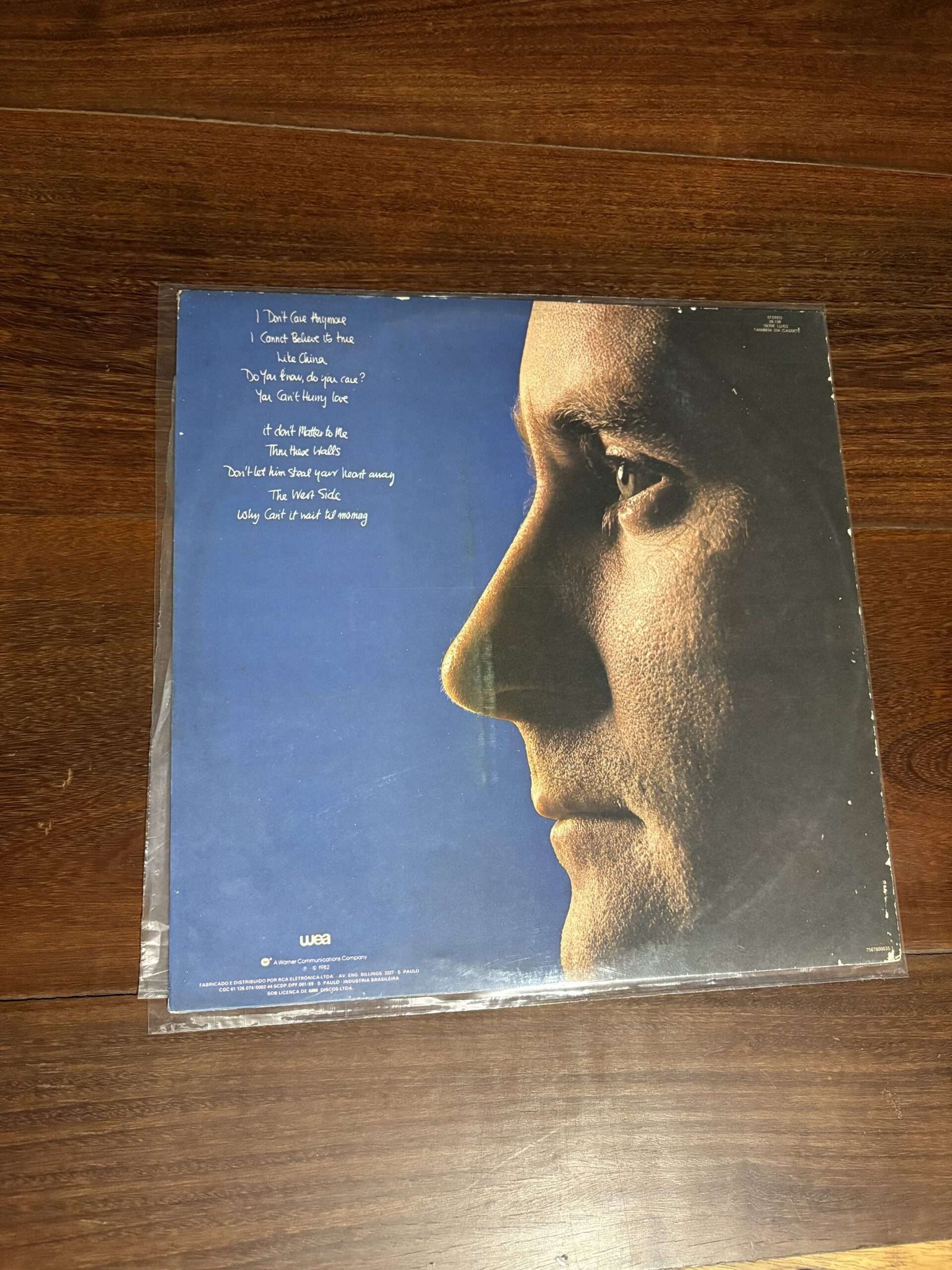 Lp Phil Collins - Hello, I Must Be Going! (1982) - Imagem 2