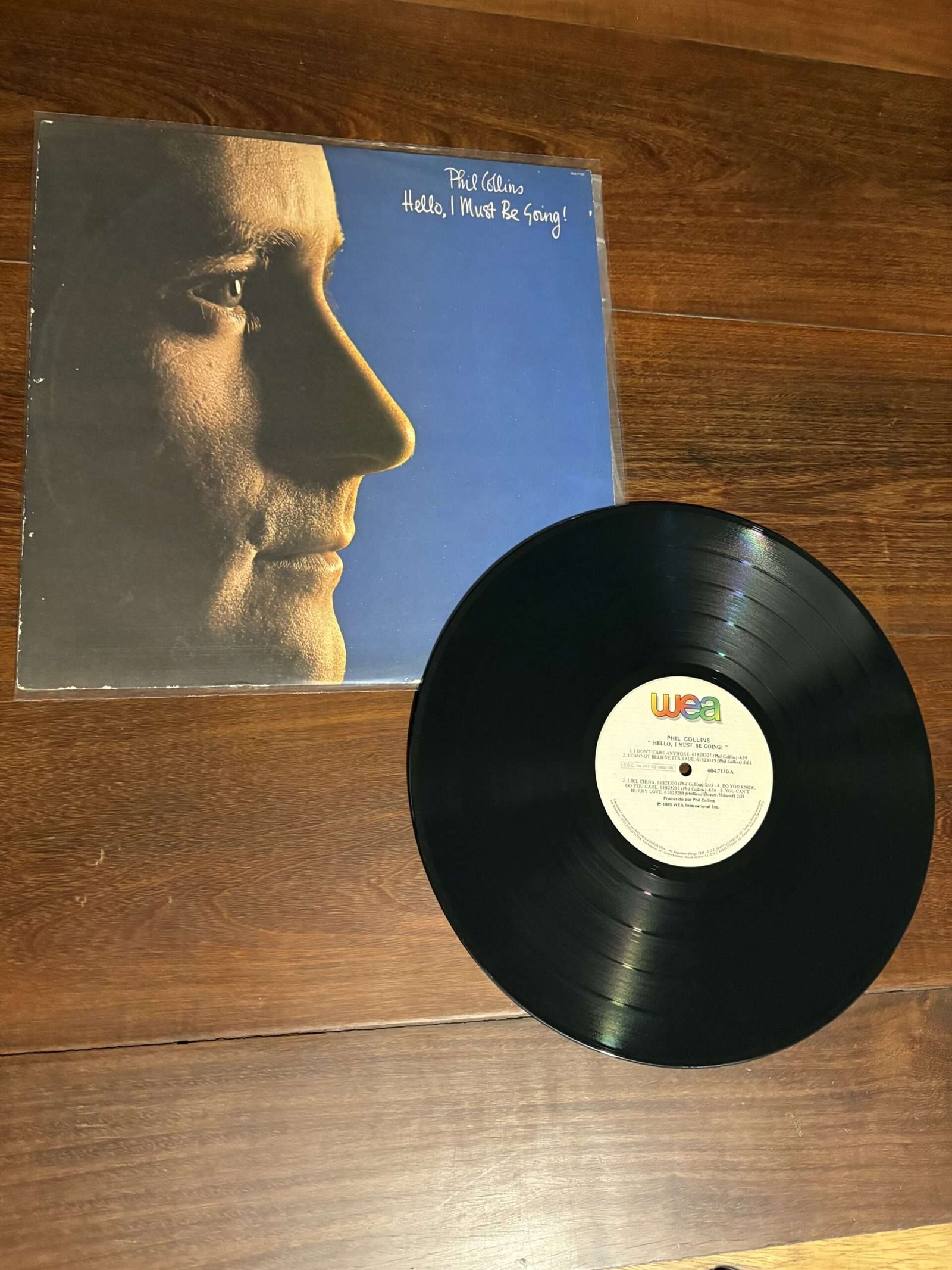 Lp Phil Collins - Hello, I Must Be Going! (1982) - Imagem 3